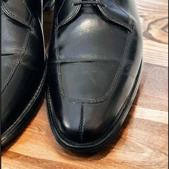 Allen Edmonds DELRAY Split-Toe Blucher Dress Shoes 10D - Picture 4 of 8
